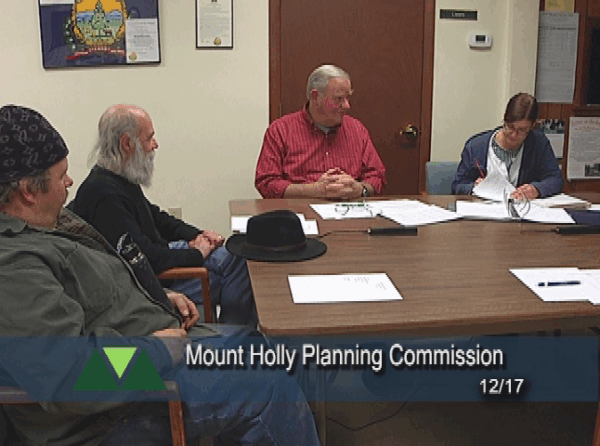 Mt. Holly Planning Commission 12/17