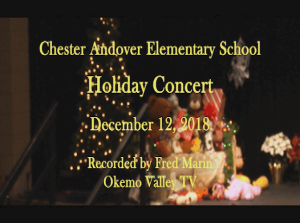 Chester-Andover Elem. School Holiday Concert
