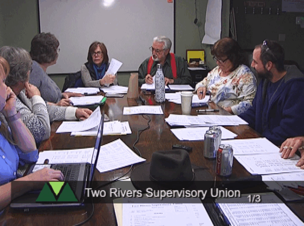Two Rivers Supervisory Union Board 1/3