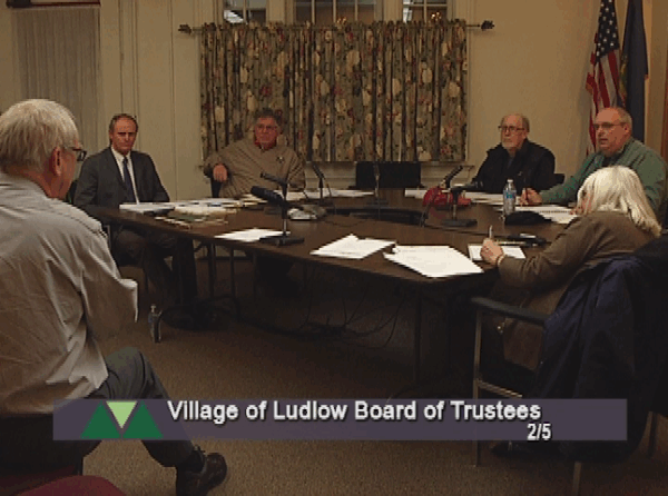 Village of Ludlow Board of Trustees 2/5