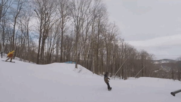 Snowboarding at Killington