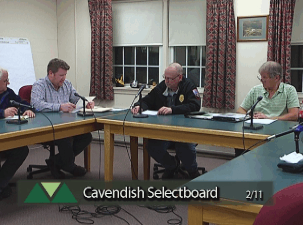 Cavendish Selectboard 2/11