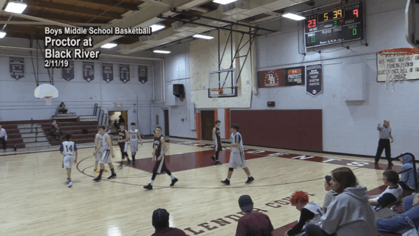BRMS Boys’ Basketball vs Proctor