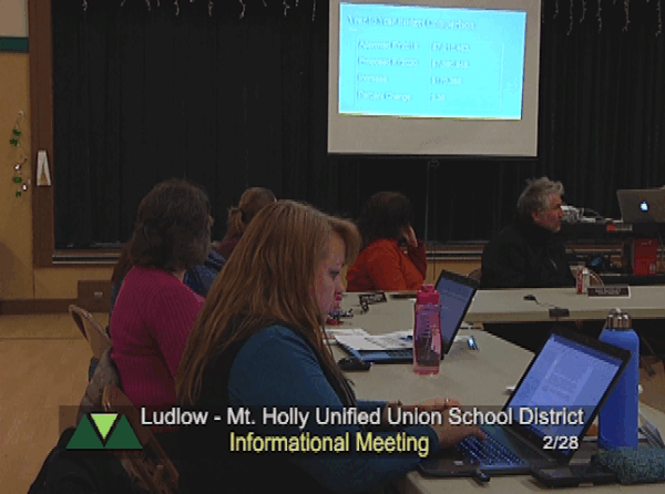 Ludlow-Mt. Holly Unified School Dist. Info. Mtg. 2/28