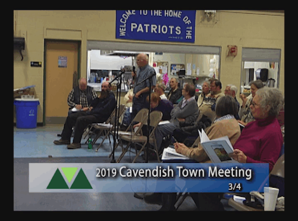 Cavendish Town Meeting