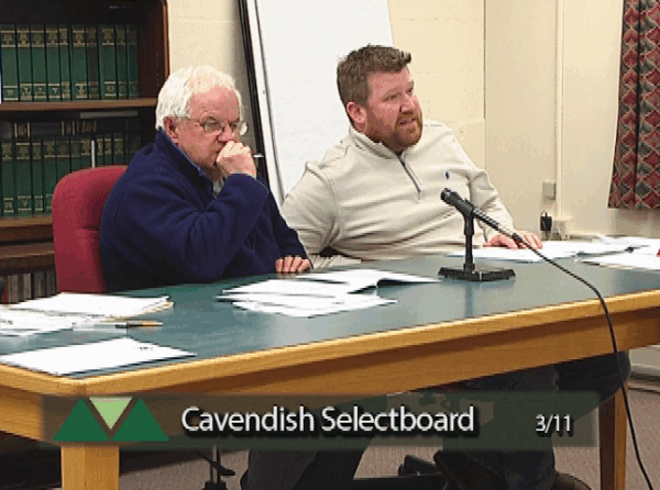 Cavendish Selectboard 3/11
