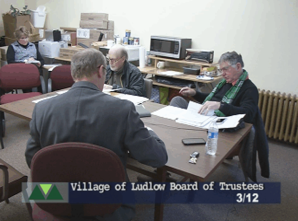Village of Ludlow Trustees 3/11