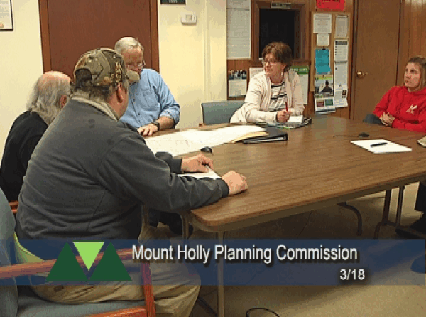 Mount Holly Planning Commission 3/18