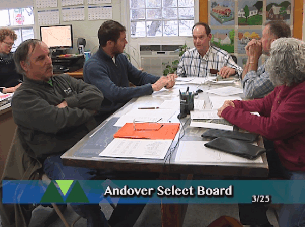 Andover Selectboard 3/25