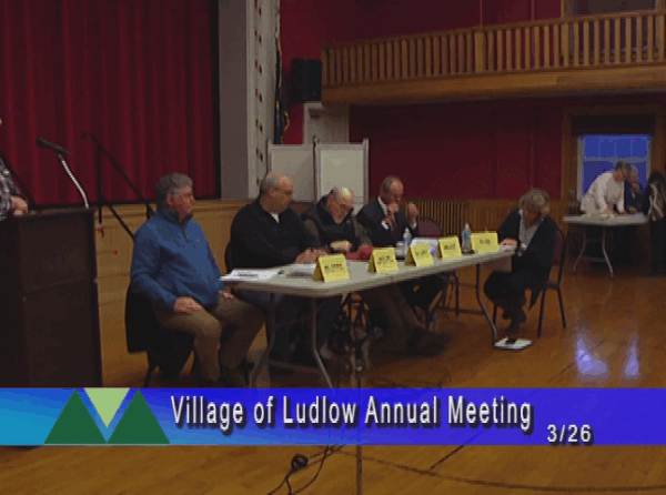 Village of Ludlow Annual Meeting 3/26