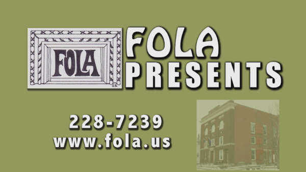 FOLA Presents- May 2019