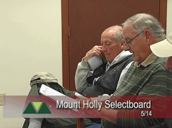 Mount Holly Selectboard 5/14