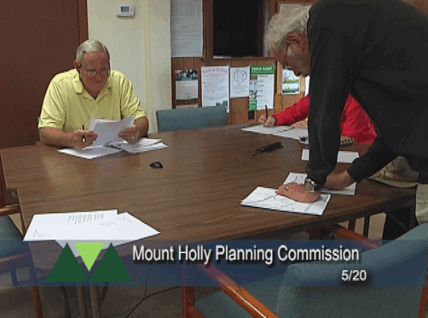Mount Holly Planning Commission 5/20