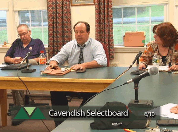 Cavendish Selectboard 6/10