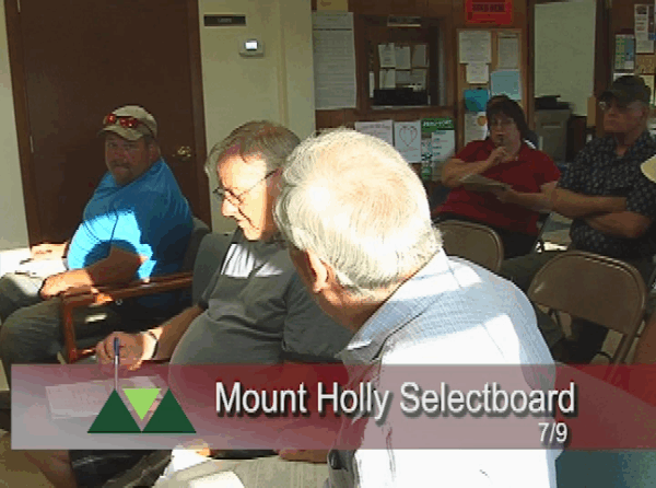Mt. Holly Selectboard 7/9