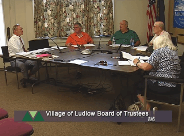 Ludlow Village Trustees 8/6