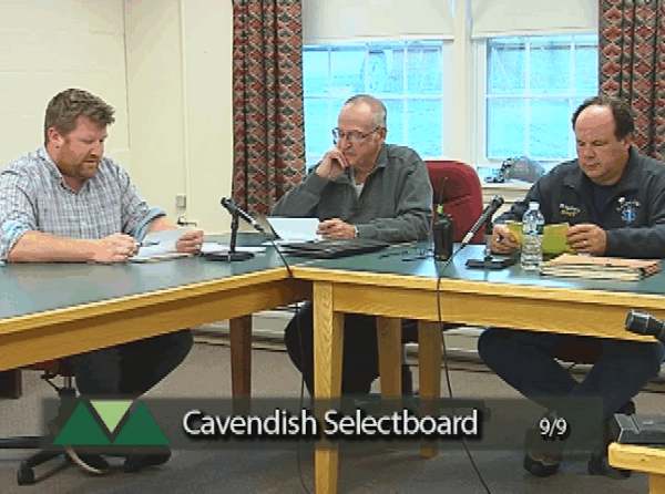 Cavendish Selectboard 9/9