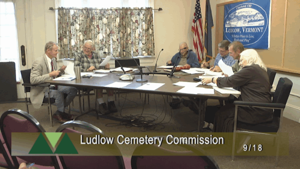 Ludlow Cemetery Commission 9/18