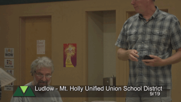 Ludlow-Mt. Holly Unified School District 9/19