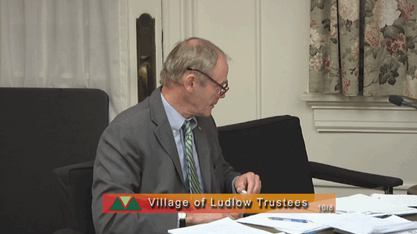 Ludlow Village Trustees 10/8