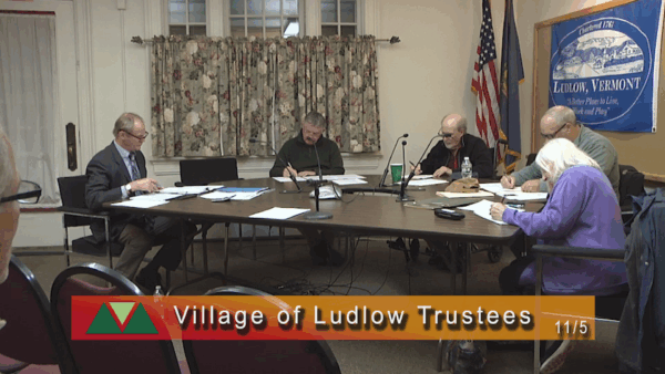 Ludlow Village Trustees 11/5