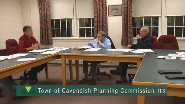 Cavendish Planning Commission 11/6