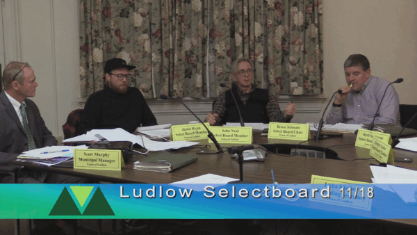 Ludlow Selectboard- Bdgt Wrkshp 11/18