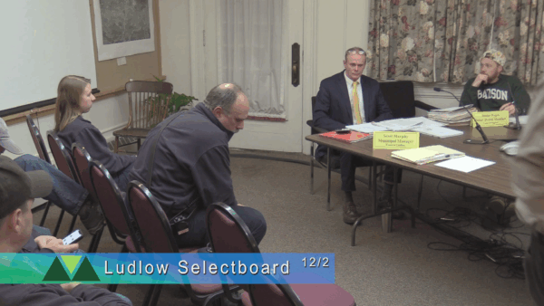 Ludlow Selectboard 12/2