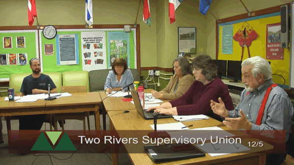 Two Rivers Supervisory Union 12/5