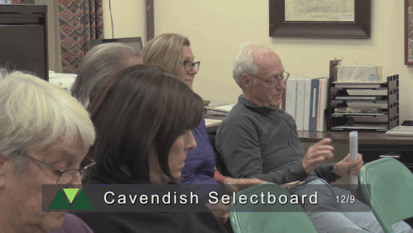 Cavendish Selectboard 12/9
