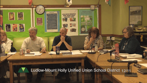 Ludlow Mount Holly Unified School District Board