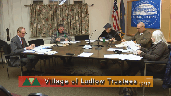 Village of Ludlow Village Trustees 12/17