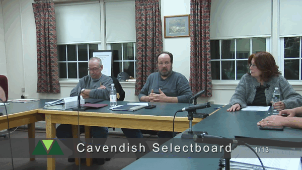 Cavendish Selectboard 1/13