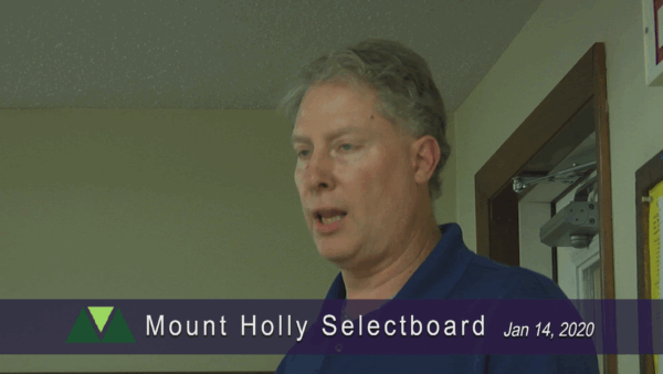 Mount Holly Selectboard 1/14
