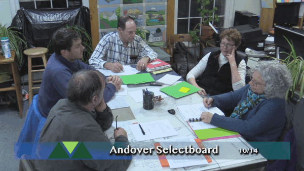 Andover Selectboard 1/27