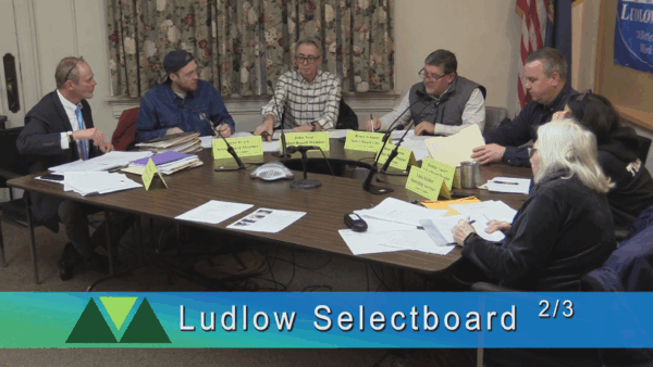 Ludlow Selectboard 2/3