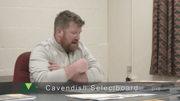 Cavendish Selectboard 2/10