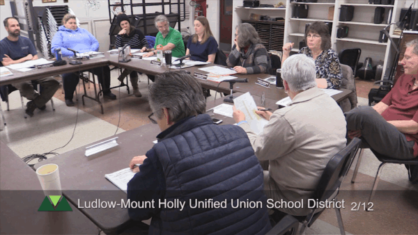 Ludlow-Mt. Holly Unified School Dist. 2/12