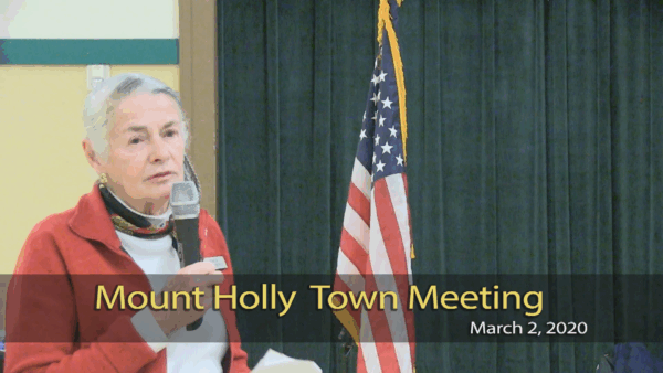 Mount Holly Town Meeting