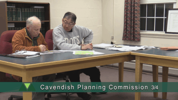 Cavendish Planning Commission 3/4
