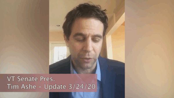 Sen. Pres. Ashe COVID-19 Update 3/24