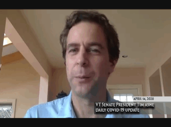VT Senate Pres. Ashe COVID-19 Update 4/15