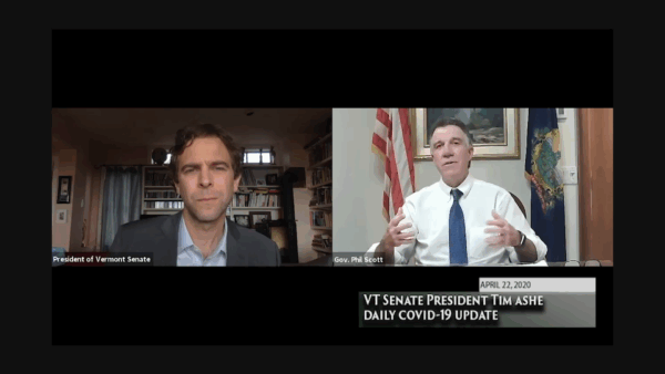 VT Sen. Pres. Tim Ashe- COVID-19 Update 4/22