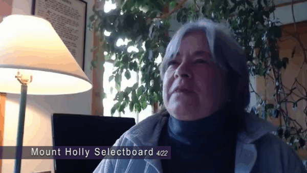 Mt. Holly Selectboard 4/22