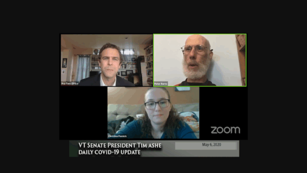 VT Sen. Pres. Tim Ashe COVID-19 Update 5/6