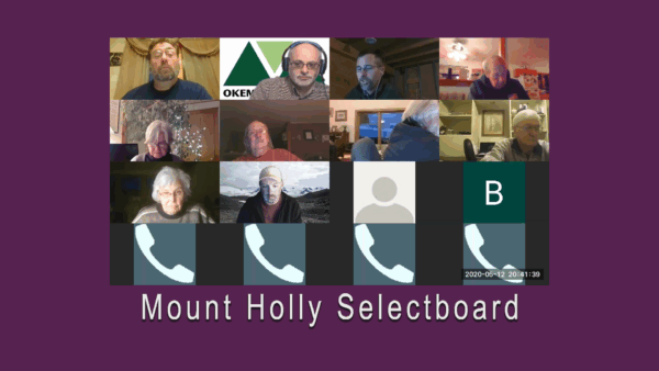 Mt. Holly Selectboard 5/12