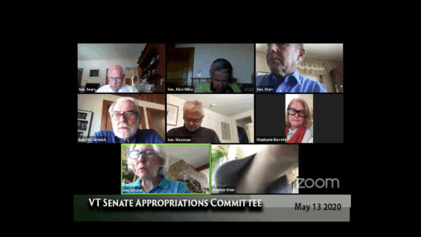VT Senate Appropriations Cmte. 5/22