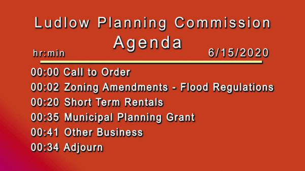 Ludlow Planning Commission 6/15
