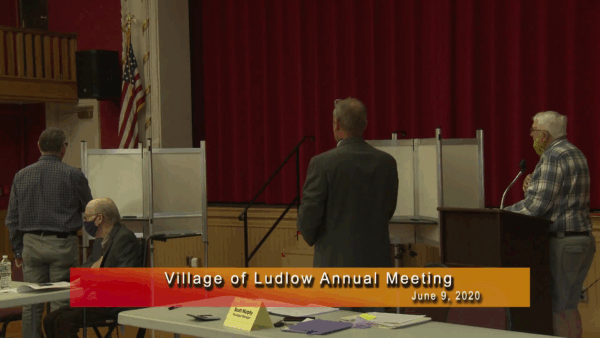 Village of Ludlow Annual Meeting 6/9