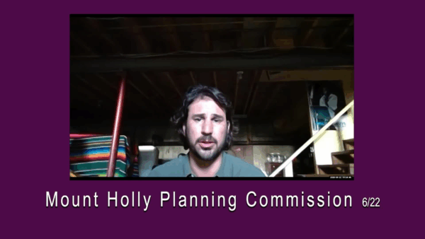 Mt. Holly Planning Commission 6/22